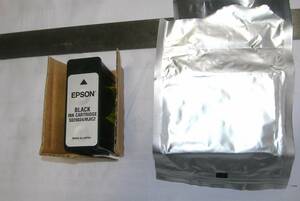 ●三拾○でGO！EPSON 純正黒インク MJIC2/S020034 外袋開封 未使用品 期限切れ 終売品 ジャンク