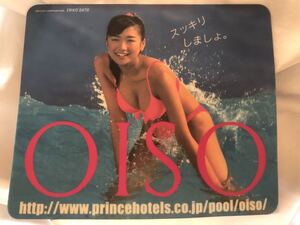 マウスパッド　佐藤江梨子　1999年　OISO Sato Eriko