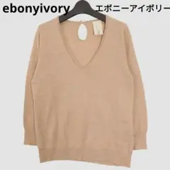 ebonyivory エボニーアイボリー　ウール100％　長袖