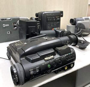 【76】1円～ ビデオカメラ Canon キャノン Panasonic パナソニック National Victor セット まとめ 壊れ物 動作未確認 ジャンク品