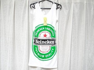 新品 90年代 ビンテージ KAZUYA KANOU ハイネケン Heineken ハイネケン ワンピース キャンペンガール コスプレ BAR Mサイズ レトロ 当時物