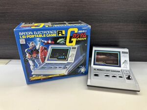 G325-X6-126 BANDAI/バンダイ 機動戦士ガンダム LSI ゲーム PORTABLE GAME FL MOBILE SUIT GUNDAM 現状品①