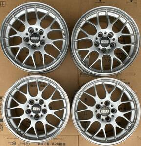 BBS　RG-R　RG718　FORGED/鍛造　PCD.112-5H/17-8J/+35　ハブ径57.1　軽量　VWゴルフ.AUDI.アウディ