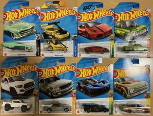 Hot Wheels★HW ホットウィール HIROHATA MERC・DRAGGIN WAGON・67 CHEVY C10・MERCEDES-BENZ 560AMGなど　8車種