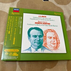 エソテリック ESOTERIC SACD シェリング、マリナー　バッハ　ヴァイオリン協奏曲集