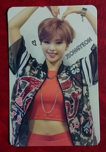 TWICE ジョンヨン THE STORY BEGINS トレカ Jeongyeon 韓国盤 トレーディングカード トゥワイス 1st Mini Album 即決 フォトカード