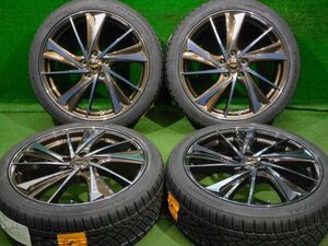 【新品】ホイールタイヤ 4本 225/40R19 2021年製 TOPY ドルフレン ヴァルネ コンチネンタル DWS06+