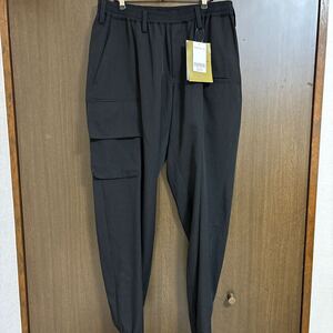 タグ付き ヨウジヤマモト プールオム 24SS ウールギャバ リブパンツ