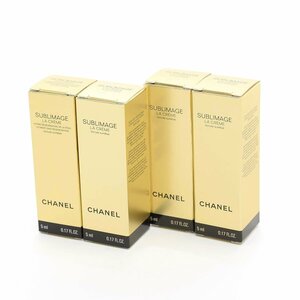 ◇511300 未使用品 CHANEL シャネル エモリエントクリーム サブリマージュ ラ クレーム N 5ml×4本 サンプル 試供品 レディース