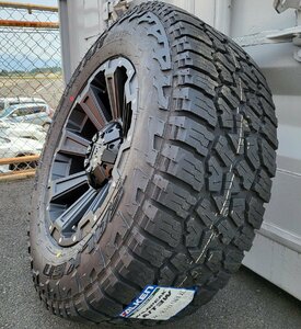 新品 4本セット サーフ FJクルーザー プラド ハイラックス 17インチ タイヤホイール DeathRock FALKEN WILDPEAK A/T3W 265/65R17 265/70R17