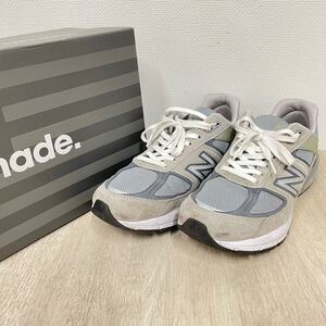 箱付き★【New Balance】ニューバランス★ローカットスニーカー M990GL5 グレー size26.5㎝ 11