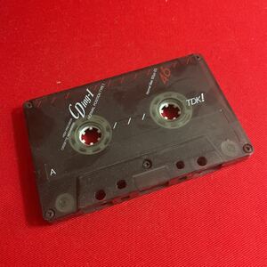 【同梱可能】TDK CD ing-I 46 使用済み　中古　 カセットテープ　Type1　ノーマル　トマリリスト