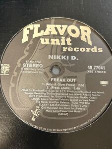 NIKKI D - freak out 12inch