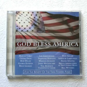 輸入盤ＣＤ　GOD BLESS AMERICA -For The Benefit Of The Two Towers Fund　セリーヌ・ディオン, マライア・キャリー, ボブ・ディラン他