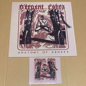 Serpent Cobra Anatomy Of Abuses オリジナル限定 LP CD Interstellar Smoke Records Mephistofeles Doom Stoner ARTEAGA Electric Wizard