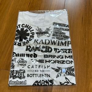 新品 summer sonic 20周年記念Tシャツ サイズM サマソニ red hot chili peppers RADWIMPS マキシマムザホルモン babymetal rancid