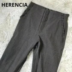 HERENCIA ヘレンチア カジュアルパンツ チェック柄 ボトムス