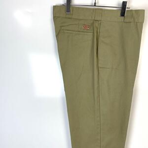 Dickiesディッキーズ874ワークパンツカーキベージュ38x32ヴィンテージ