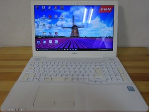 富士通 ノートパソコン LIFEBOOK AH46/X/Core i3-6100U 2.3GHz/8GB/1000GB/中古特価良品