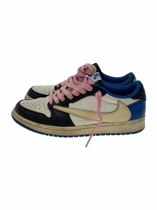 NIKE◆FRAGMENT DESIGN X TRAVIS SCOTT X AIR JORDAN 1 LOW OG/25cm//