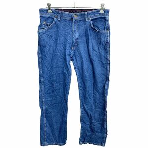 Wrangler デニムパンツ W36 ラングラー ビッグサイズ インディゴ メキシコ製 古着卸 アメリカ仕入 2405-1120