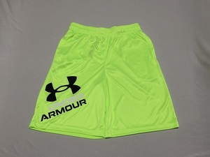 ★UNDER ARMOUR / アンダーアーマー　キッズジュニア　ハーフパンツ　＜YXL（160）＞　イエロー