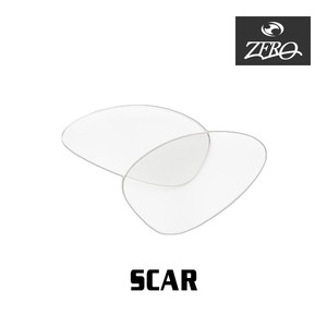 オークリー サングラス 交換レンズ スカー ミラーなし SCAR OAKLEY ZERO TECH BASE製 互換レンズ