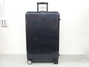 RIMOWA リモワ SALSA サルサ 877.70 4輪 アルミ スーツケース キャリーケース マルチホイール 82L 大型 ネイビー 紺 TSAロック