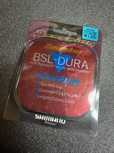 スコーピオン　BSL-DURA 8lb デッドストック！！