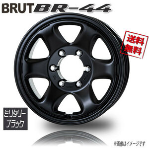 BRUT BR-44 ミリタリーブラック 16インチ 6H139.7 6.5J-5 4本 108.2 業販4本購入で送料無料