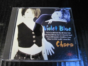 ◆非売品 CD　チャラ　Violet Blue　CHARA　帯付き美品 ◆