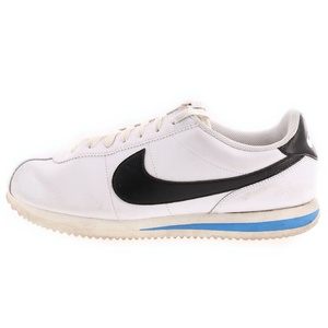 NIKE ナイキ CORTEZ WHITE AND BLACK DM4044-100 コルテッツ ローカットスニーカー ホワイト/ブラック US10/28cm