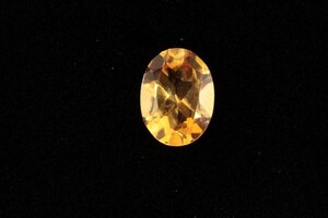 ★シトリントパーズ★オーバルーカット　1.05ct★ルース裸石★中古品No.324