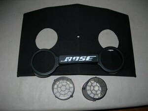 ★ BOSE ８０２・８０２Ⅱスピーカーネットカバー、グリル他部品 中古 １組 