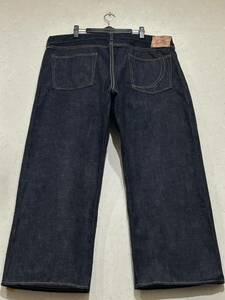 ※桃太郎ジーンズ MOMOTAROJEANS 銅丹 G019-MZK 特濃 14.7oZ セルビッチ デニムパンツ 日本製 濃紺 大きいサイズ 42 BJBD.H