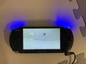 SONY PSP ブラック プレイステーションポータブル PlayStation Portable ソニー 改造 LED ジャンク扱い