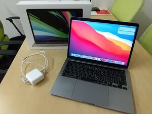 【中古美品】 Apple Macbook Pro 2020 A2338 8コアCPU メモリ16GB ストレージ1TB 13インチ バッテリー良好 動作確認済み