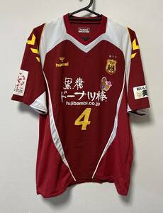 hummel なでしこリーグ INAC神戸 レオネッサ 2012 田中明日菜 背番号4 ユニフォーム サイズM