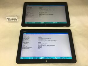 ジャンク2台セット/FUJITSU ARROWS Tab R727/Core i5 7300U 2.60GHz/128GB/4GB/12.5インチ/OS無し/第7世代/AC欠品