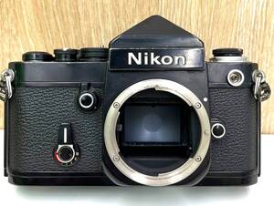 【17741】Nikon　F2/ブラックボディ/アイレベル　シャッター音OK　現状品