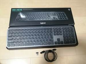 ロジクール ワイヤレスキーボード　MX KEYS KX800 グラファイト