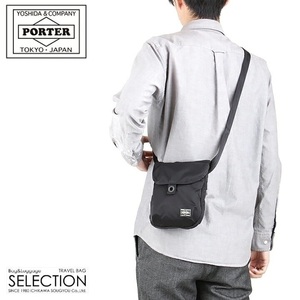 定価15400円●新品同様●ポーター PORTER 吉田カバン FRAME SHOULDER BAG(s) ショルダーバッグ 黒 品番690-17850