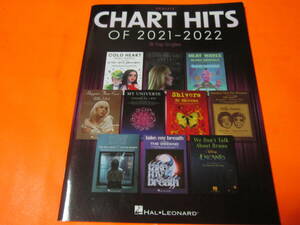 ♪輸入楽譜　ウクレレ　Chart Hits of 2021-2022: Ukulele　洋楽　