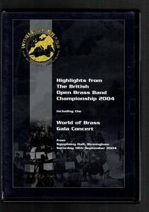 送料無料/2枚組DVD/2004 ブリティッシュ・オープン・ブラスバンド選手権/2枚組/金管バンド