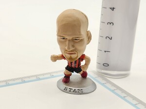 コリンシアン フィギュア サッカー ヤープ・スタム (Jaap Stam)銀台座[24D4]CorinthianオランダFigurineプロスターズprostars