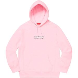 国内正規 新品 Supreme シュプリーム 19aw Bandana Box Logo Hooded Sweatshirt パーカー バンダナ BOXロゴ Pink ピンク S