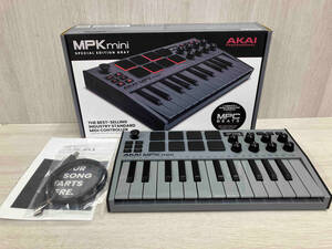 AKAI Professional MPK mini 25鍵 MIDIキーボード コントローラー グレー