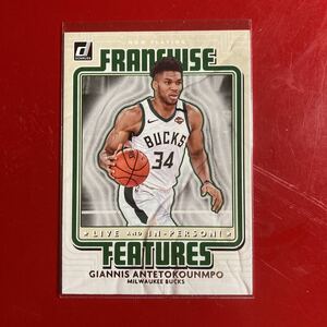 2020-21 Panini Donruss Giannis Antetokounmpo Franchise Features