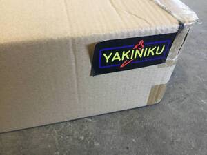 岐阜発/ 未使用/ ネオンライト/チューブライト/ YAKINIKU/ メーカー不明/ イルミネーション/ 店舗用品/ R6.10/10 ⑨