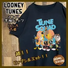 ルーニーテューンズ バックスバニー キャラクターUSA古着 90s 半袖Tシャツ